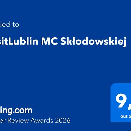 Apartamento #visitlublin Mc Sklodowskiej *